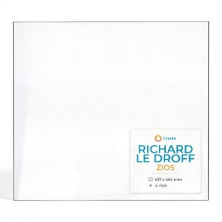 Vitre Richard Le Droff ZIOS - Verre Rectangle pour insert