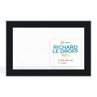 Richard Le Droff 762 L Glass - Fireplace Insert Panel