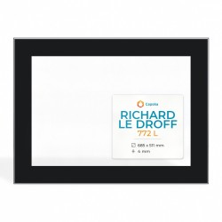 Vitre Richard Le Droff 772 L - Verre Rectangle Sérigraphié pour insert