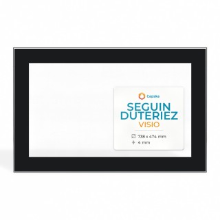 Seguin Duteriez VISIO 8 Glass Panel - Fireplace Insert Upgrade