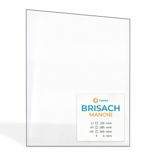 Brisach Manoir stove Glass Left-Angled Trapezoid - Capska