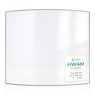 Vetro Hwam FLAME - Vetro Curvo per stufa a legna