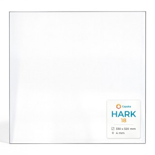 Hark 18 Glas - Rechteck Kaminglas für Kaminofen