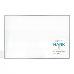 Hark 23 Glass - Rectangular glass panel for wood burning stove