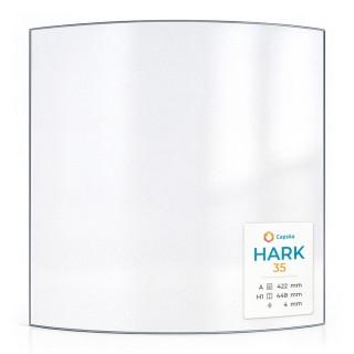 Vitre Hark 35 - Verre Courbe pour poêle à bois
