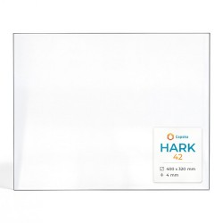 Hark 42 Glas - Rechteck Kaminglas für Kaminofen