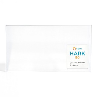 Hark 90 Glass Panel - Rectangular for Wood Burning Stove