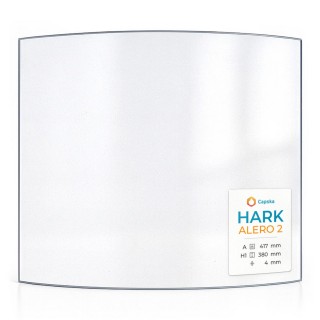 Vitre Hark ALERO 2 - Verre Courbe pour poêle à bois