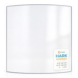 Vetro Hark AVENSO - Vetro Curvo per stufa a legna