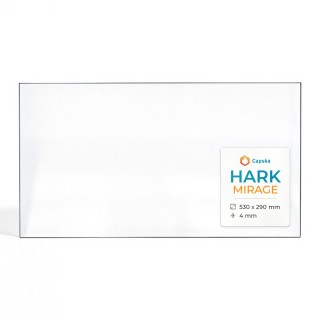 Vitre Hark MIRAGE - Verre Rectangle pour poêle à bois