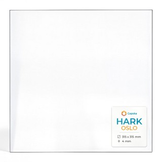 Hark OSLO Glas - Rechteck Kaminglas für Kaminofen