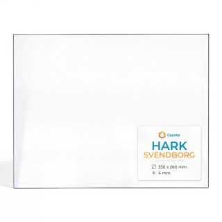 HARK SVENDBORG Glass Panel for Wood Burning Stove - Rectangular Design