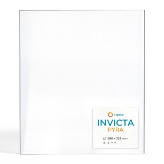 Invicta PYRA Glass for Pellet Stove - Rectangular Panel
