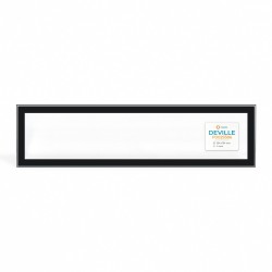 Vitre Deville P0029386 - Verre Rectangle Sérigraphié pour poêle à fioul