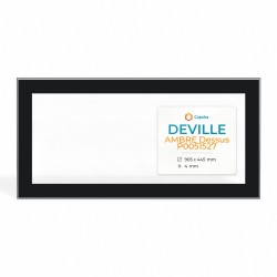 Deville AMBRE DESSUS P0051527 Glass - Rectangular Screen-printed glass panel for wood burning stove