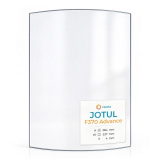 Jotul F370 ADVANCE Glas - gebogenes Kaminglas