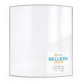 Vitre Belleza ORION - Verre Courbe pour poêle à bois