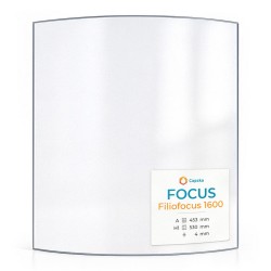 Focus FILIOFOCUS 1600 Glas - in sich gebogenes Kaminglas für Kaminofen