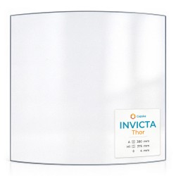 Vitre Invicta THOR - Verre Courbe pour poêle à bois