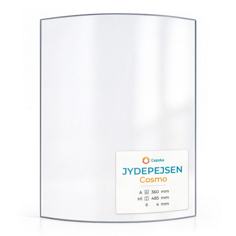 Jydepejsen COSMO Glas - Kaminglas für Kaminofen