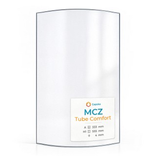 Vitre Mcz TUBE COMFORT - Verre Courbe pour poêle à bois