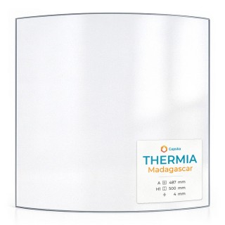 Thermia MADAGASCAR Glas - Kaminglas für Kaminofen
