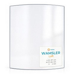 Vetro Wamsler LOFT - Vetro Curvo per stufa a legna