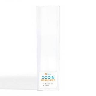 Vitre Godin BERMUDES - Verre Rectangle Latéral pour poêle à bois