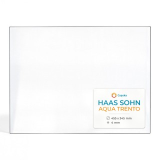 Vitre Haas Sohn AQUA TRENTO - Verre Rectangle pour poêle à bois