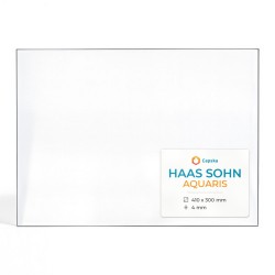 Haas Sohn AQUARIS Glass - Rectangular glass panel for wood burning stove