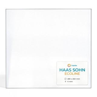Haas Sohn ECOLINE Glass - Rectangular Panel for Wood Burning Stove