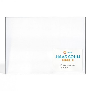 Vitre Haas Sohn EIFEL II - Verre Rectangle pour poêle à bois