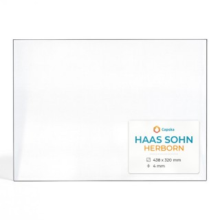 Vitre Haas Sohn HERBORN - Verre Rectangle pour poêle à bois