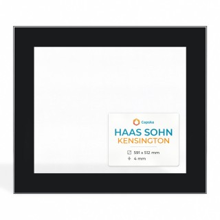 Haas Sohn KENSINGTON Glass - Rectangular Panel for Wood Burning Stove