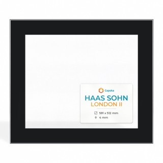 Vetro Haas Sohn LONDON - Rettangolo Serigrafato per stufa a legna