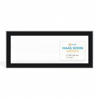 Haas Sohn LUCCA II Glass - Rectangular Screen-printed Panel
