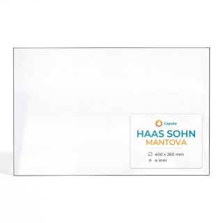 Vitre Haas Sohn MANTOVA - Verre Rectangle pour poêle à bois