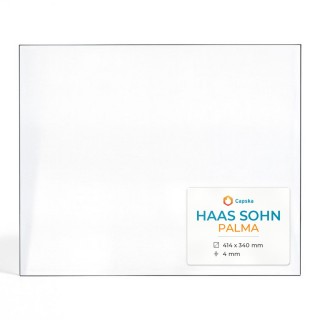 Vitre Haas Sohn PALMA - Verre Rectangle pour poêle à bois