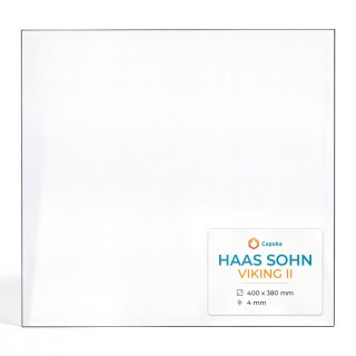 Vitre Haas Sohn Viking II 400x380mm pour poêle à bois- Capska
