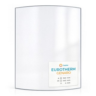 Vetro Eurotherm GENARO - Vetro Curvo per stufa a legna