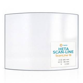 Glas für Kaminofen HETA SCAN-LINE SCANLINE 16