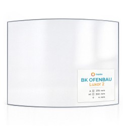 Vitre Bk Ofenbau LUXOR 2 - Verre Courbe pour poêle à bois