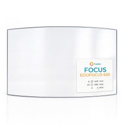 Vetro Focus EDOFOCUS 630 - Vetro Curvo per stufa a legna