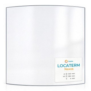 Locaterm NAXOS Glas - Kaminglas für Kaminofen