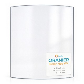 Oranier POLAR NEO W+ Glas - Kaminglas für Kaminofen
