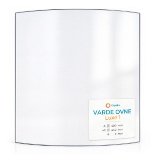 Varde Ovne LUXE 1 Glass - Curved Glass Panel for Wood Burning Stove