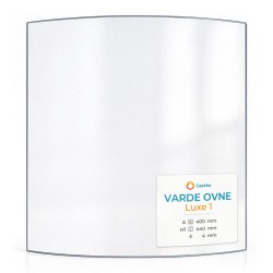 Varde Ovne LUXE 1 Glass - Curved glass panel for wood burning stove