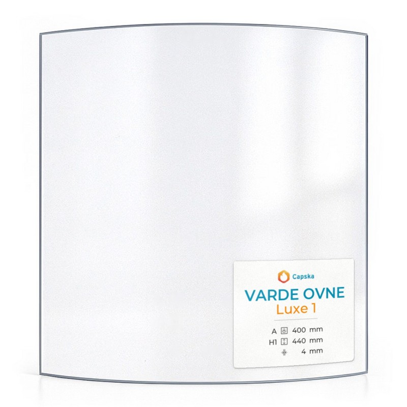 Vetro Varde Ovne LUXE 1 - Vetro curvo per stufa a legna