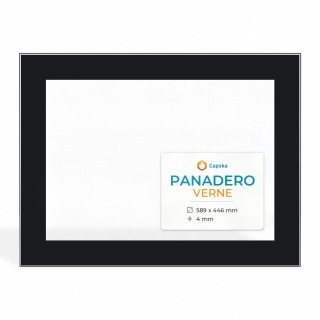 Vitre Panadero VERNE pour poêle à bois - Verre Rectangle Sérigraphié