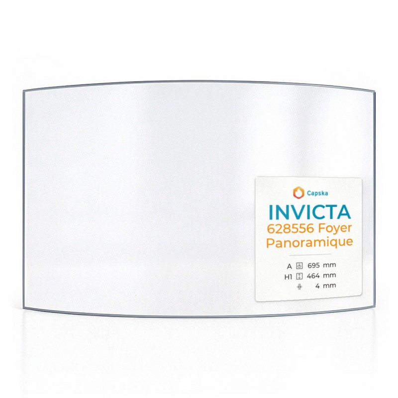 Vitre Invicta 628556 FOYER PANORAMIQUE - Verre Courbe